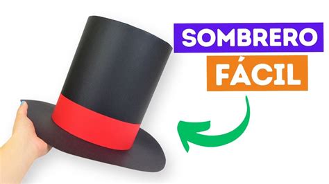 como hacer un sombrero de carton|molde de sombrero.